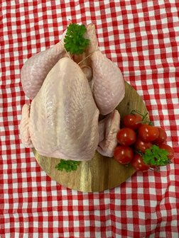 Kip met vel 1200 gram