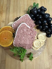 Wildpaté. Prijs per 100 gram